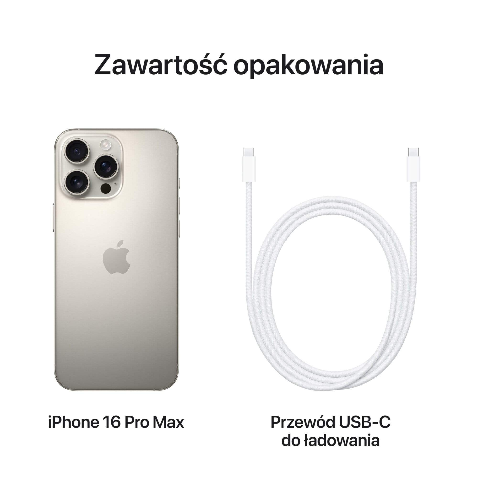 Apple iPhone 16 Pro Max 1TB Tytan naturalny