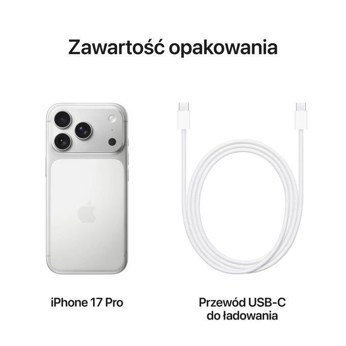 Apple iPhone 17 Pro 1Tb eSim Srebrny