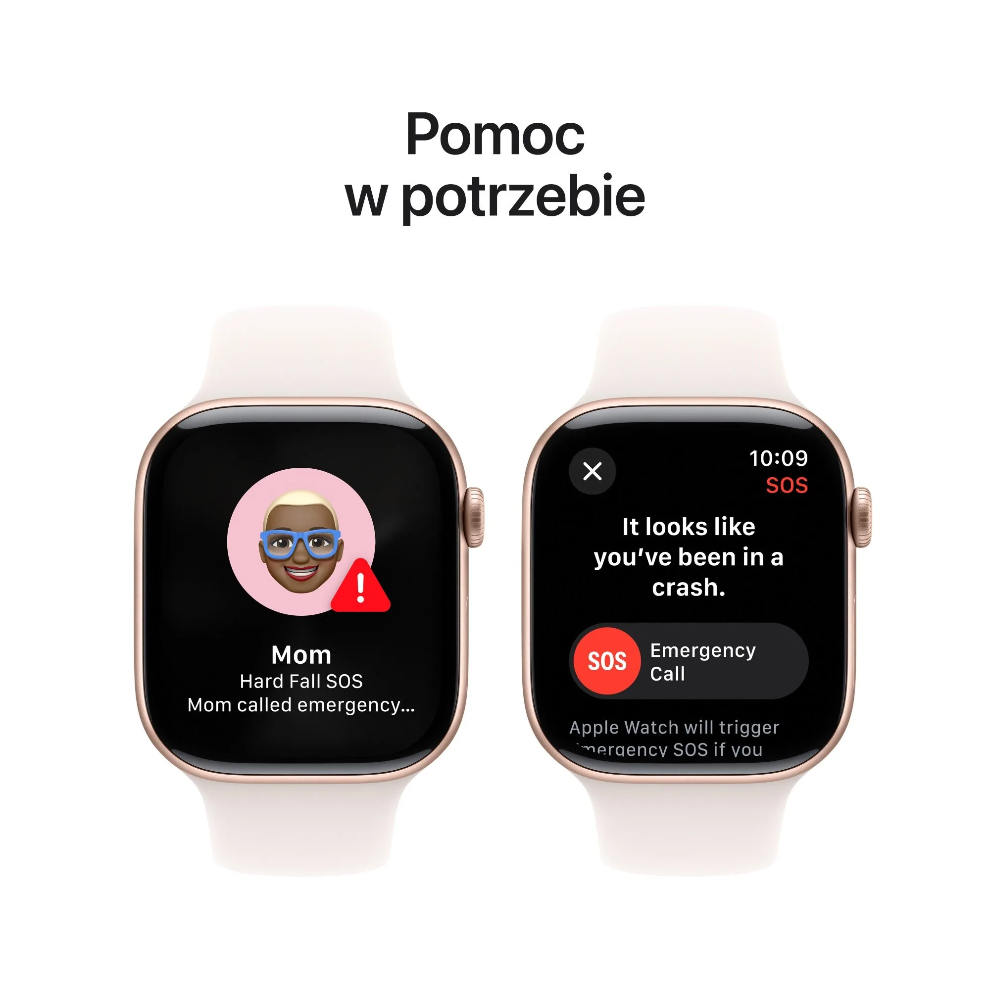 Apple Watch 10 GPS 42mm różowe złoto używany
